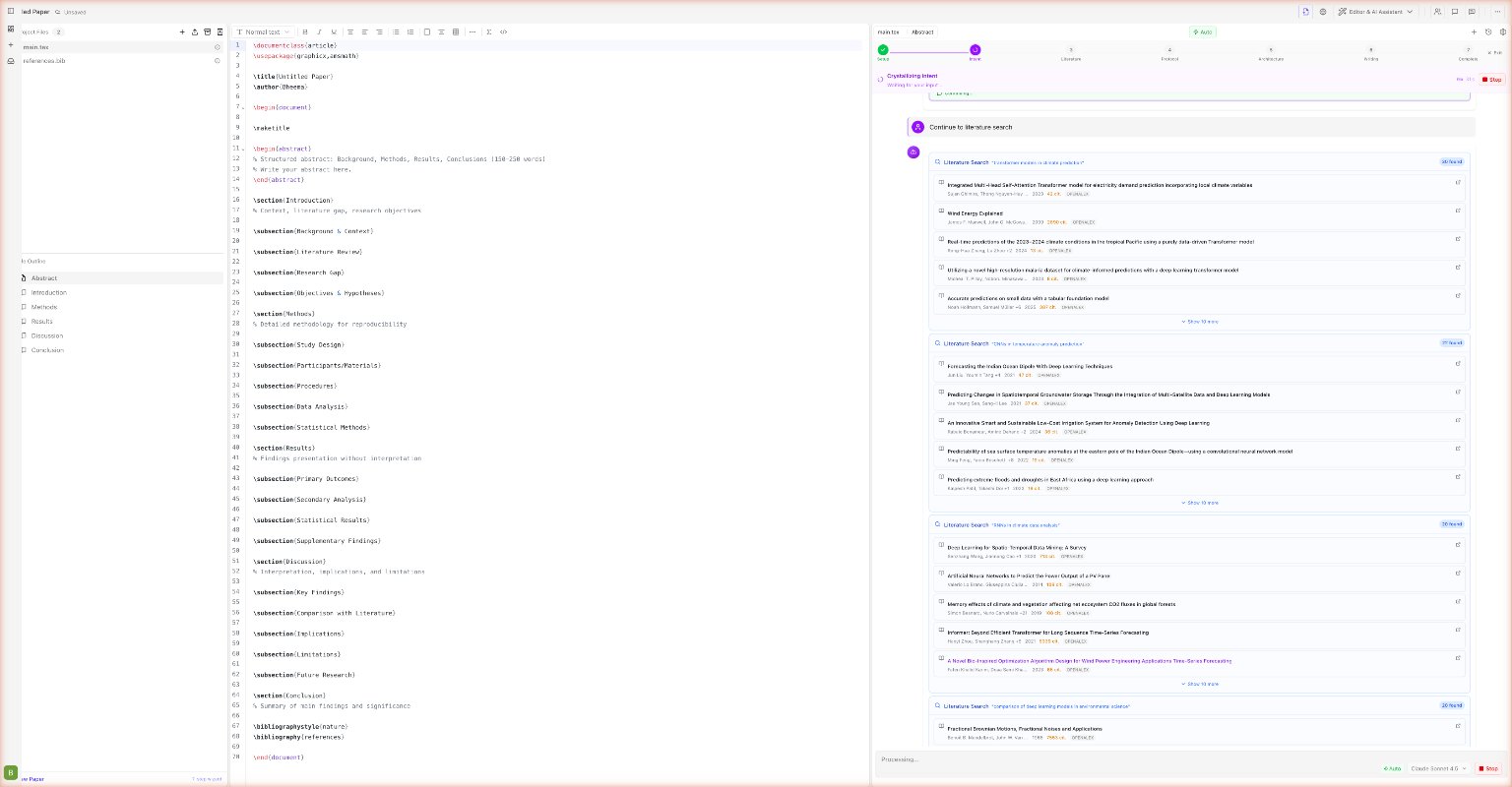 AI assistant chat panel